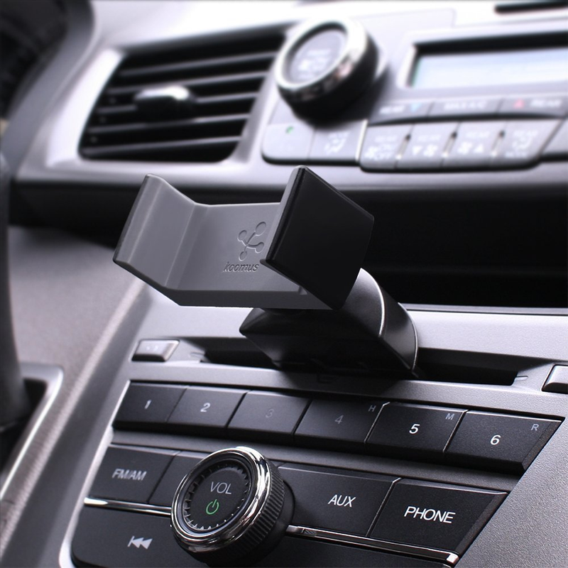 Illustration for article titled Getting creative with phone car mounts